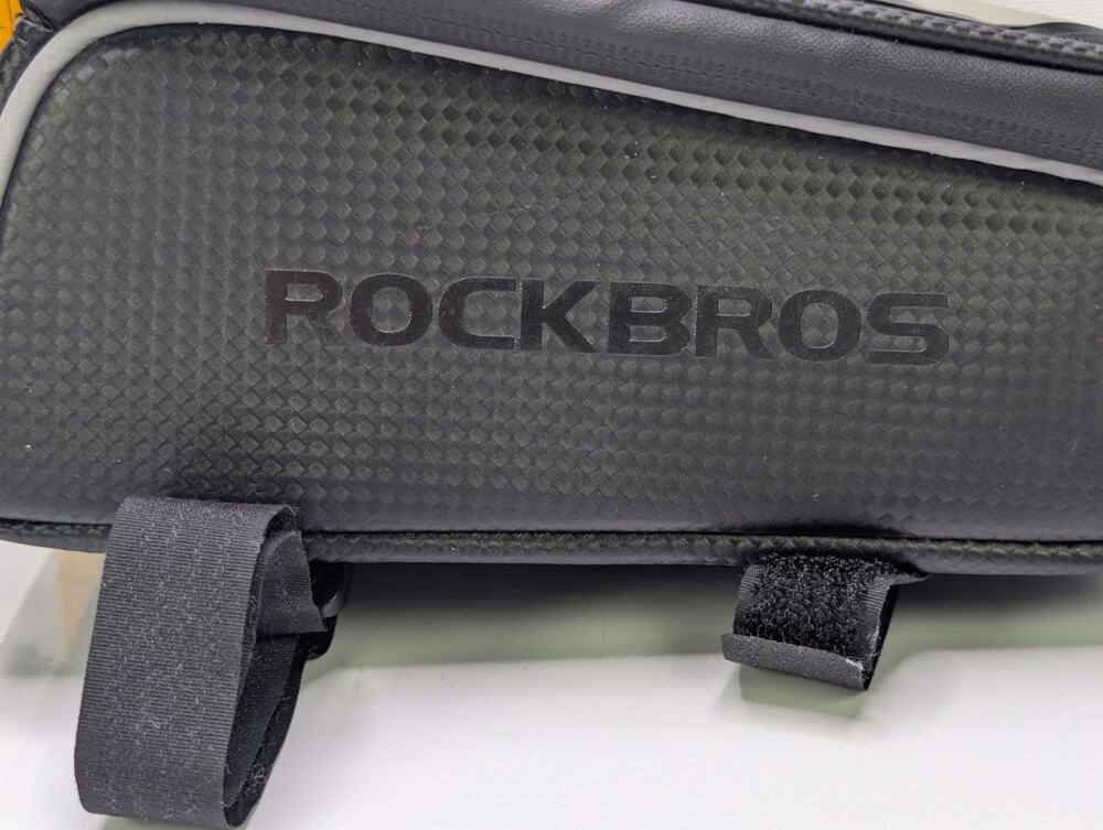ROCKBROS 1.7L Bike Top Tube Phone Bag Hard Shell Touchscreen Water Resistant